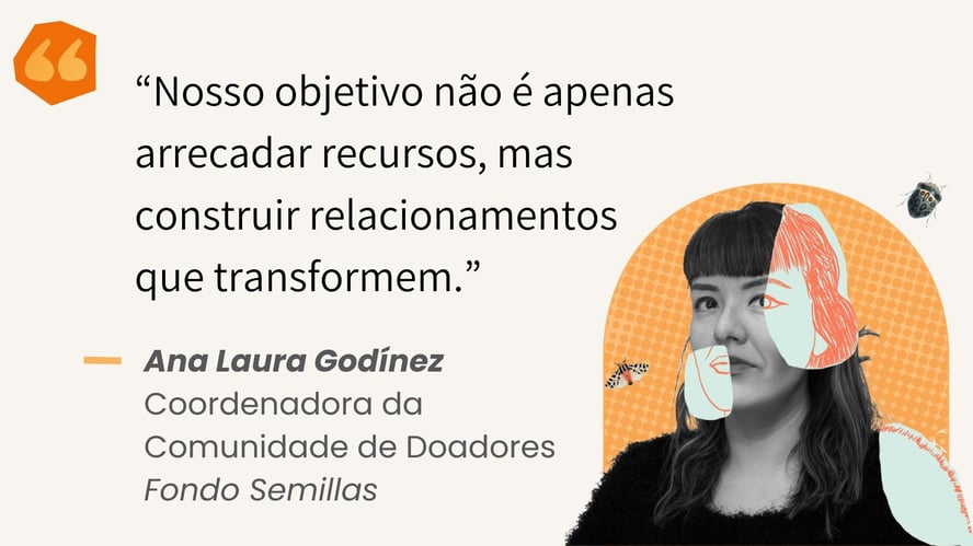 “Nosso objetivo não é apenas arrecadar recursos, mas construir relacionamentos que transformem.”