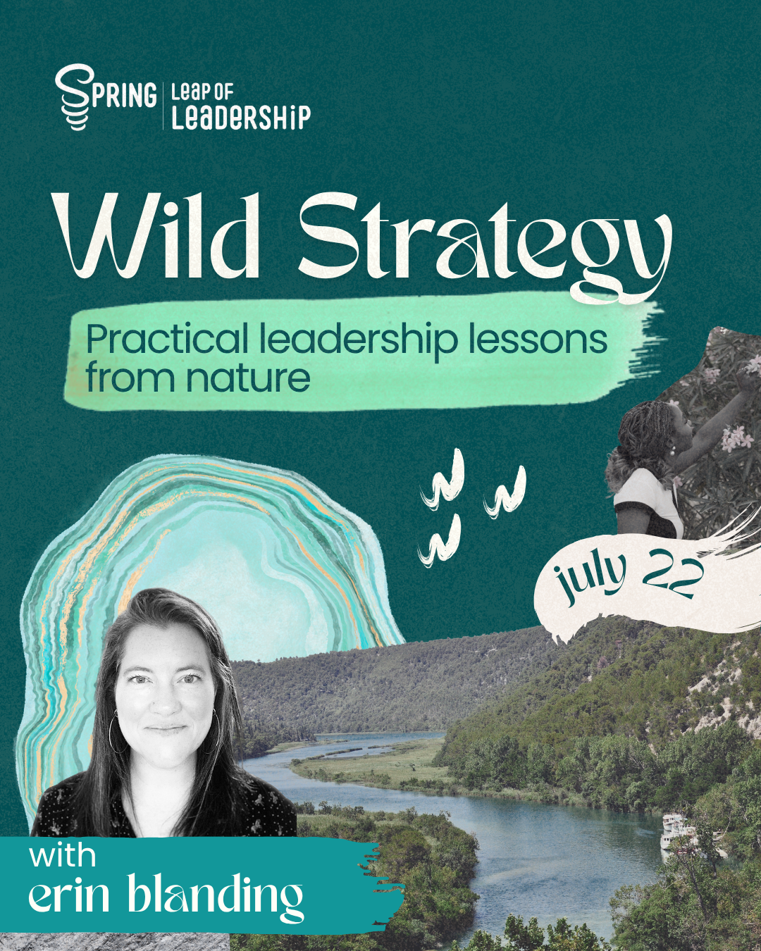 Leap of Leadership - July 2026 - Wild Strategy with Erin Blanding - PRactical leadership lessons from nature
