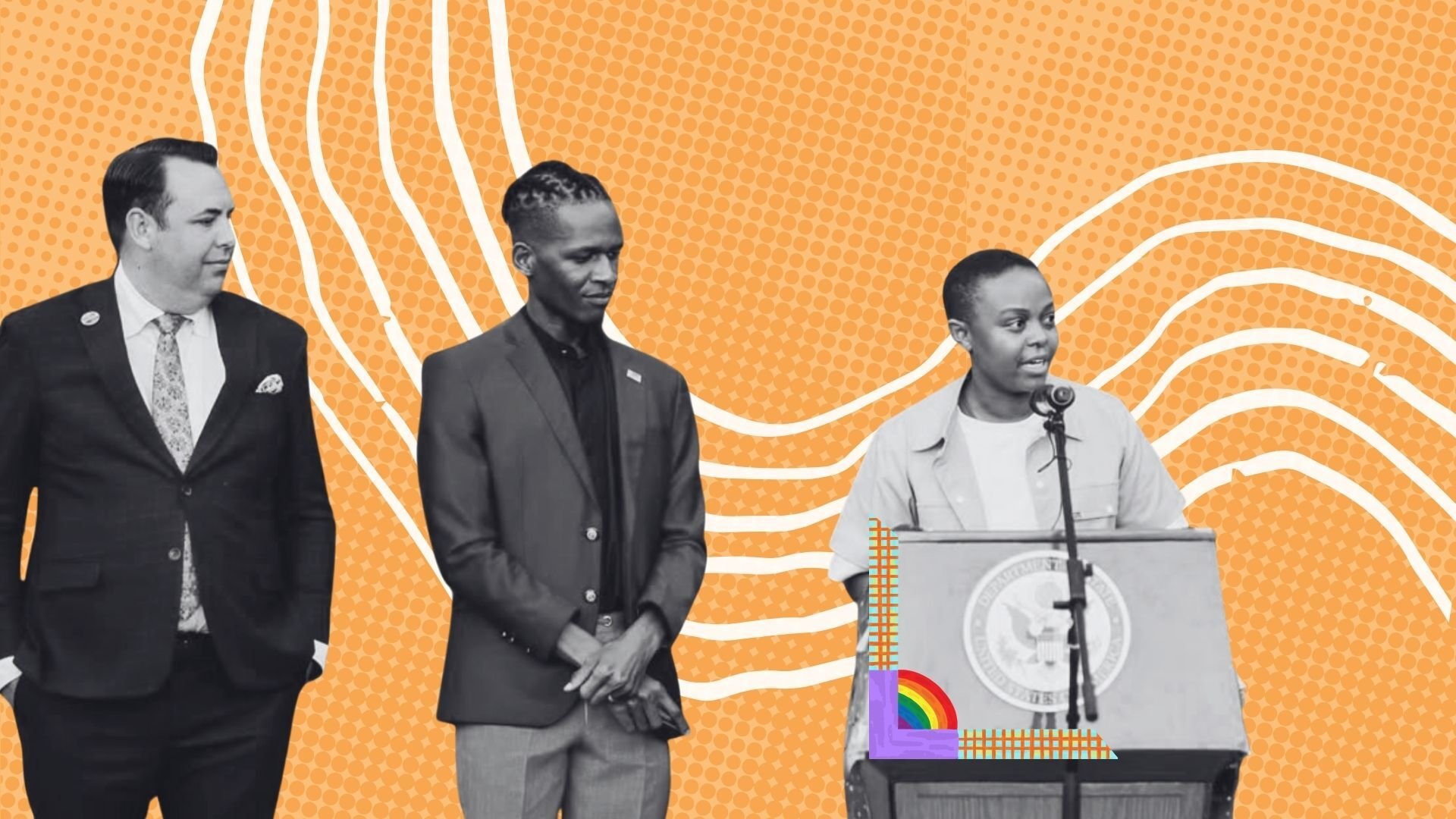 QACC co-founders Adam Sargeant (left), Rodney Otieno (middle) and Chris (right)